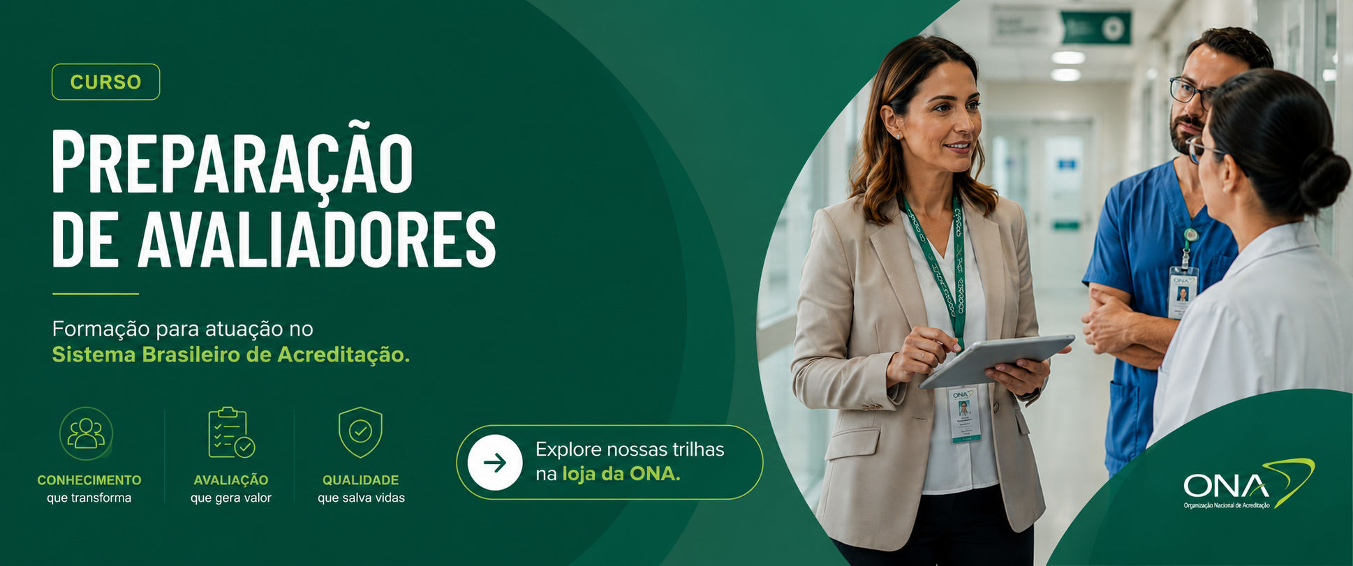 Curso Preparação de Avaliadores